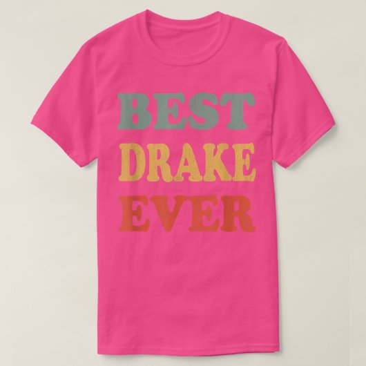 Best Drake Ever Funny Specialized First Name Dra T-shirt (Design voorkant)