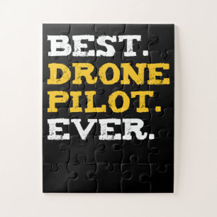 Best Drone Pilot Ever Funny Commercial Quadcopter Legpuzzel