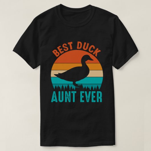 Best Duck AUNT OOIT  T-shirt (Design voorkant)