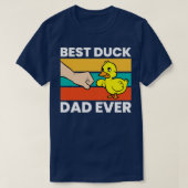 Best Duck Dad Ever T-shirt (Design voorkant)