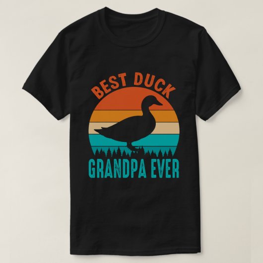 Best Duck GRANDPA OOIT  T-shirt (Design voorkant)