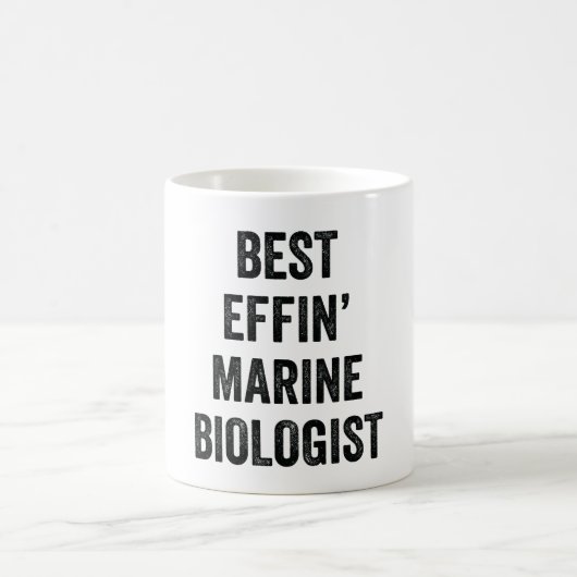 Best Effin' Marine Bioloog Koffiemok (Center)