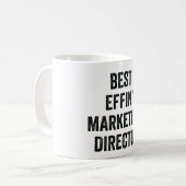 Best Effin' Marketing Director Koffiemok (Voorkant links)