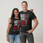 Best Effinu2019 Bonus Dad Ever Proud Veteran Fathe T-shirt (Unisex)
