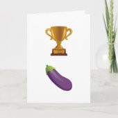 Best Eggplant Wenskaart voor Lovers Kaart (Voorkant)