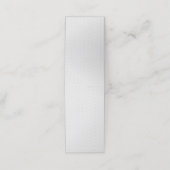 Best ekose çan etek Design 25 Afsprakenkaart (Buitenkant ongevouwen)