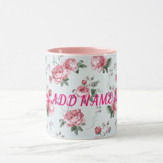 Best Elegant Modern Floral Mok (Midden)