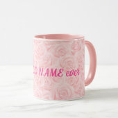 Best Elegant Modern Floral Mok (Voorkant rechts)