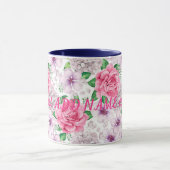 Best Elegant Modern Floral Mok (Midden)