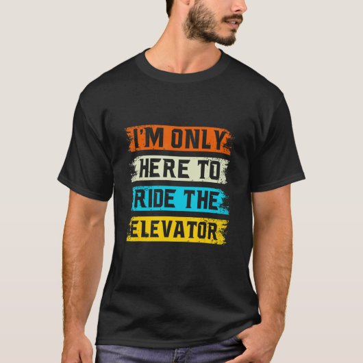 Best Elevator Inspector Funny Elevator Operator T-shirt (Voorkant)