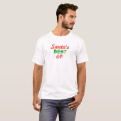 Best Elf van Santa T-shirt (Voorkant volledig)