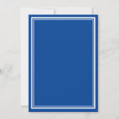 Best Employee Blue Typography Cadekaarthouder Bedankkaart (Achterkant)