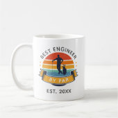 Best Engineer by Par Afstuderen Golf Lover Koffiemok (Links)