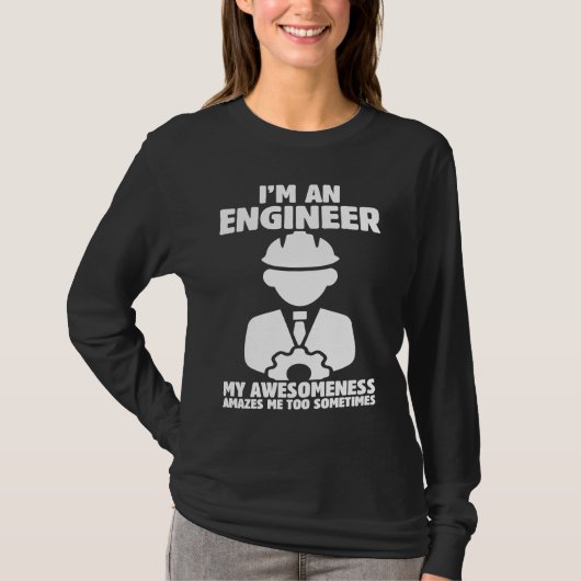 Best Engineer Ever Profession Engineering Career   T-shirt (Voorkant)