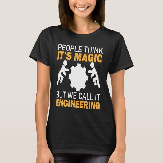 Best Engineer Ever Profession Engineering Career T-shirt (Voorkant)