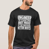 Best Engineer Ever Professional Engineering Career T-shirt (Voorkant)