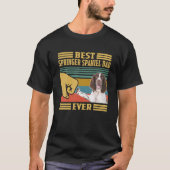 Best English Springer Spaniel Dad ever  Fat T-shirt (Voorkant)