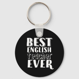 Best English Teacher Ever Teacher's Day Gift Sleutelhanger