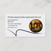 Best Entertainment Scout Visitekaartjes (Voorkant)