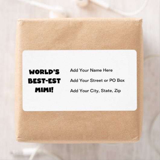 Best-est-Beste Mimi van de wereld de de Zwarte Etiket (Insitu)