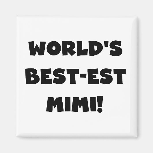 Best-est-Beste Mimi van de wereld de de Zwarte Magneet (Voorkant)