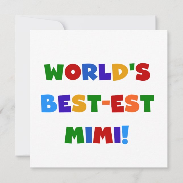 Best-est-Beste Mimi van de wereld de Heldere (Voorkant)