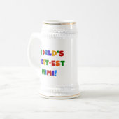 Best-est-Beste Mimi van de wereld de Heldere Bierpul (Voorkant links)