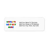 Best-est-Beste Mimi van de wereld de Heldere Etiket (Voorkant)