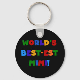 Best-est-Beste Mimi van de wereld de Heldere Sleutelhanger