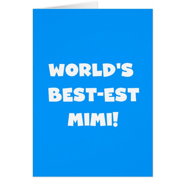 Best-est-Beste Mimi van de wereld de Witte Giften (Voorkant)