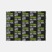 Best Eurasier Dog MOM Ever Hondenliefhebbers Fleece Deken (Voorkant (Horizontaal))