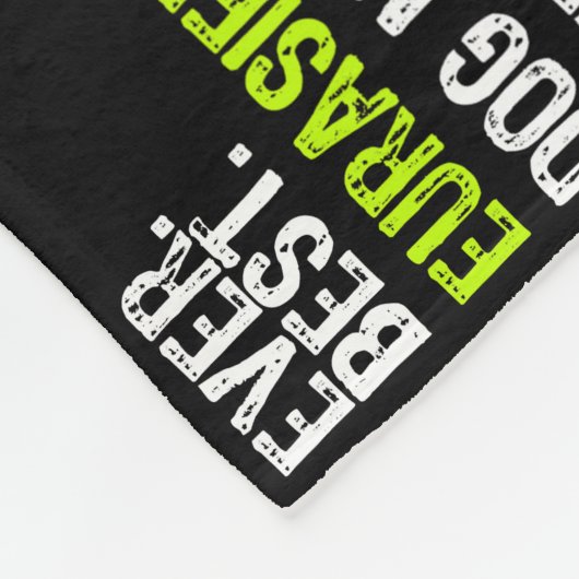 Best Eurasier Dog MOM Ever Hondenliefhebbers Fleece Deken (Hoek)