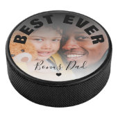 Best Ever Bonus Pap Foto Hockey Puck (3/4)