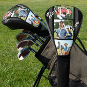 Best Ever Dad Photo Retro Golfheadcover