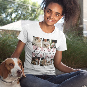 Best Ever Dog 6 Foto-collage T-shirt