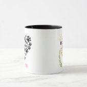 Best Ever Dog Mam met Paw Hearts Mok (Midden)