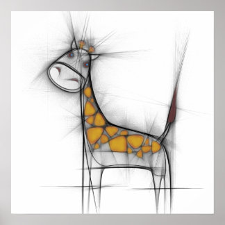 Best ever giraffe poster