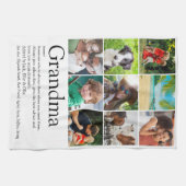 Best Ever Grandma Definition 9 Photo Collage Theedoek (Horizontaal)