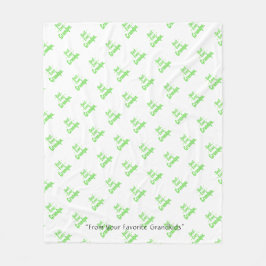 Best Ever Grandpa Blanket – Aangepast cadeau voor  Fleece Deken