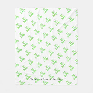 Best Ever Grandpa Blanket – Aangepast cadeau voor Fleece Deken