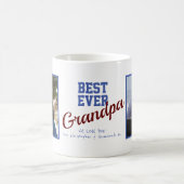 Best Ever Grandpa Custom 2 Foto Koffiemok (Center)