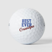 Best Ever Grandpa Golfballen (Voorkant)