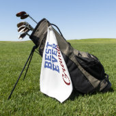 Best Ever Grandpa Golfhanddoek (Groen)