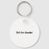 Best Ever Grandpa Sleutelhanger - Custom Gift voor (Achterkant)