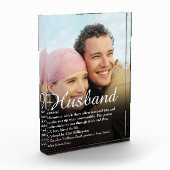 Best Ever Husband Definition Script Photo van de w Fotoblokken (Links)