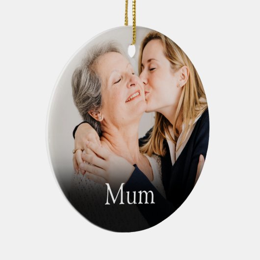 Best Ever Mam Moeder Definition Foto Keramisch Ornament (Rechts)