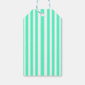 Best ever mom green stripped pattern pastel neon  cadeaulabel (Achterkant)