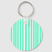 Best ever mom green stripped pattern pastel neon  sleutelhanger (Achterkant)