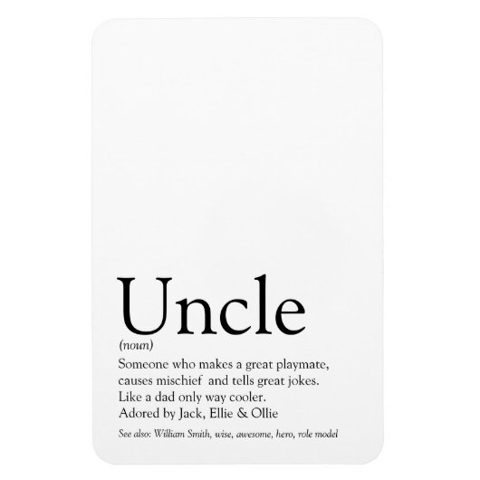 Best Ever Oom Funding Definition Fun Magneet (Verticaal)