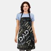 Best Ever Pap Word Cloud ID263 Schort (Gedragen)